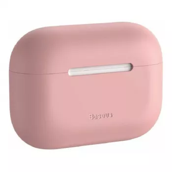 Baseus AirPods Pro Silica silikónové ochranné puzdro ružové