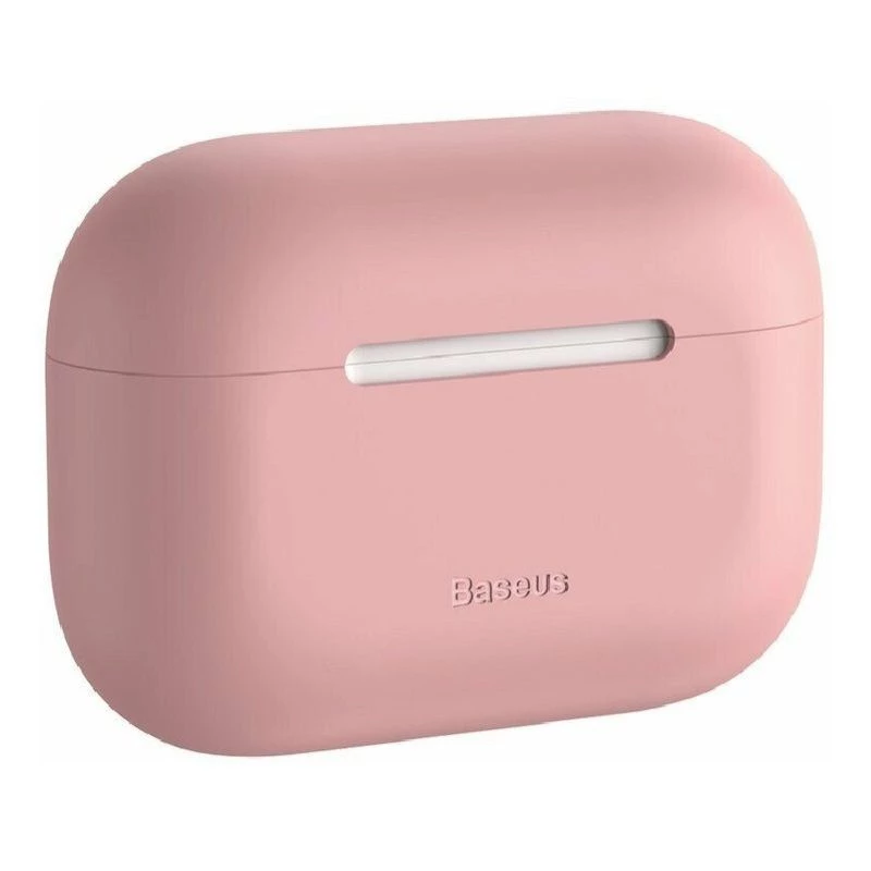 Baseus AirPods Pro Silica silikónové ochranné puzdro ružové