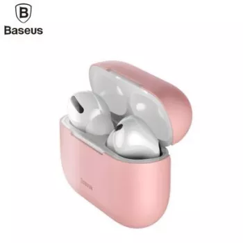 Baseus AirPods Pro Silica silikónové ochranné puzdro ružové