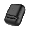 Baseus Apple 2in1 silikónové ochranné puzdro a bezdrôtová nabíjačka pre AirPods čierne