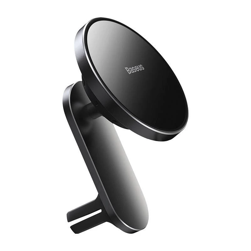 Baseus Big Energy držiak do auta s bezdrôtovou nabíjačkou 15W pre iPhone 12/13 (čierna)
