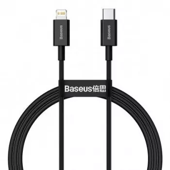 Baseus Superior Series Kábel USB-C na Lightning, 20W PD, 1 m, Čierny (CATLYS-A01)