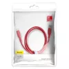 Baseus Colorful kábel USB-A na Lightning 2.4A 1.2m červený