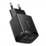 Baseus kompaktná nabíjačka 2x USB 10.5W čierna