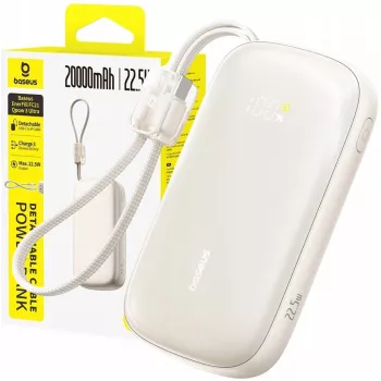 Baseus EnerFill FC21 Qpow 3 Ultra 20000 mAh 22,5W béžová