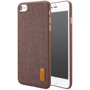 Baseus Grain puzdro pre Apple iPhone 7/8/SE (2020)/SE (2022) - hnedé
