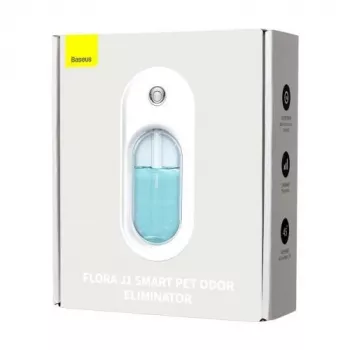 Baseus Home for Pet Flora J1 neutralizátor zvieracích pachov, 30 dní výdrž batérie, 1500 mAh, biela (ACFJ000002)