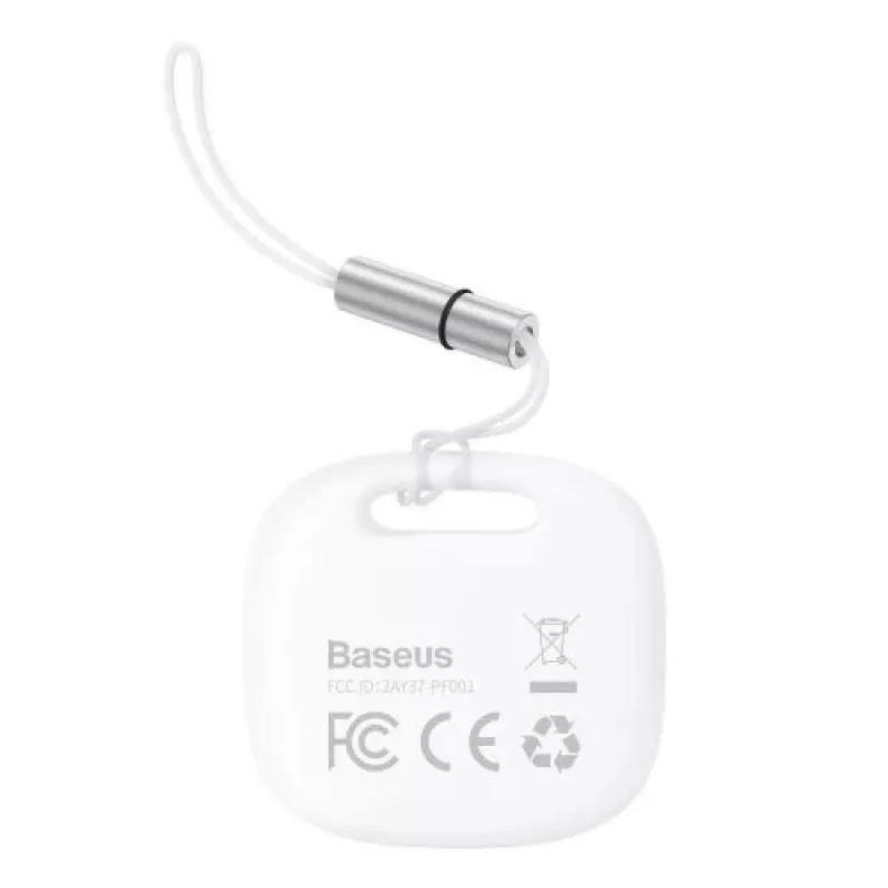 Baseus Home Intelligent T2 Pro kľúčenka bezdrôtový hľadač kľúčov a predmetov BT 5.0 biela (FMTP000002)