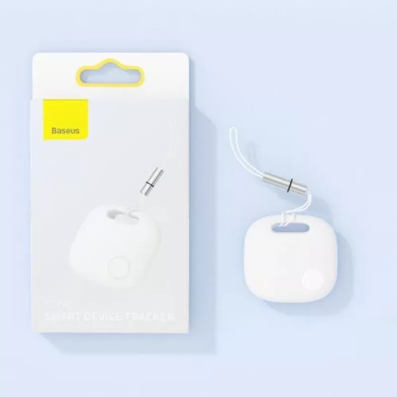 Baseus Home Intelligent T2 Pro kľúčenka bezdrôtový hľadač kľúčov a predmetov BT 5.0 biela (FMTP000002)