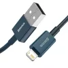Baseus Lightning Superior Series kábel, rýchle nabíjanie, dáta 2,4A, 1m modrý (CALYS-A03)