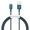 Baseus Lightning Superior Series kábel, rýchle nabíjanie, dáta 2,4A, 1m modrý (CALYS-A03)