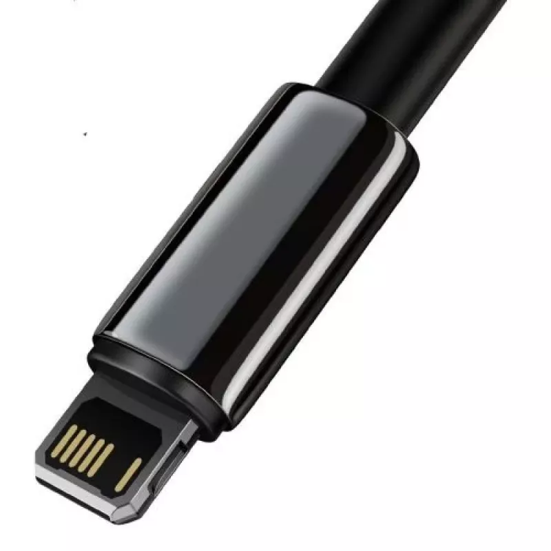 Baseus Lightning kábel Tungsten Series 2.4A, 1m čierny (CALWJ-01)