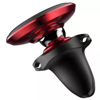 Baseus magnetický držiak do auta na mriežku ventilácie čierna červená