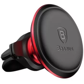 Baseus magnetický držiak do auta na mriežku ventilácie čierna červená