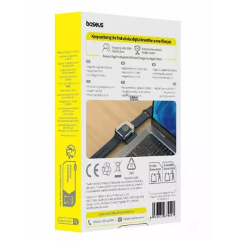 Baseus MagPro bezdrôtová indukčná nabíjačka pre Apple Watch, 2,5W, čierna