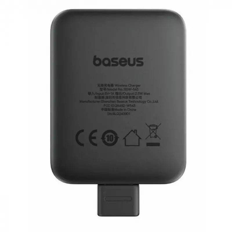 Baseus MagPro bezdrôtová indukčná nabíjačka pre Apple Watch, 2,5W, čierna