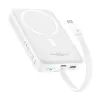 Baseus Mini 10000mAh 30W magnetická powerbanka (biela) Bayern Edition