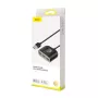 Baseus Square Round USB adaptér USB 3.0 / 3x USB 2.0 / 1m