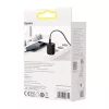 Baseus Super Si Pro Mini rýchla nabíjačka 30W, USB-C + USB-A, PD 3.0, QC 3.0, EU zástrčka, čierna (CCSUPP-E01)