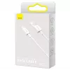 Baseus Superior rýchlonabíjací dátový kábel MicroUSB 1m biely