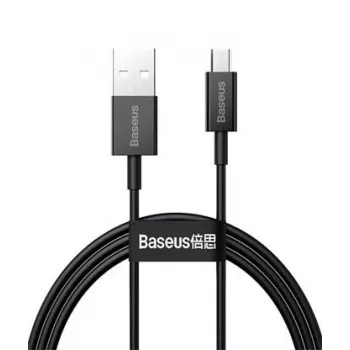 Baseus Superior rýchlonabíjací dátový kábel USB-A na Micro USB 1m čierny