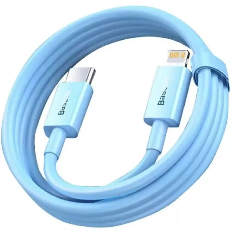 Baseus Superior Series USB-C na Lightning kábel 1m modrý 20W 480Mbps (CAYS001903)