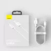 Baseus Superior USB-A na Lightning rýchlonabíjací a dátový kábel 1m čierna (CALYS-A01)