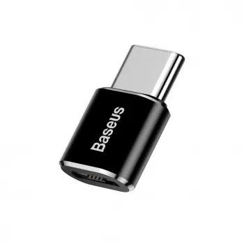 Baseus USB 2.0 Type-C na Micro USB OTG adaptér (čierny)