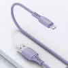 Baseus Yiven kábel USB-A na Lightning 2,4A 1,8m modro-fialový