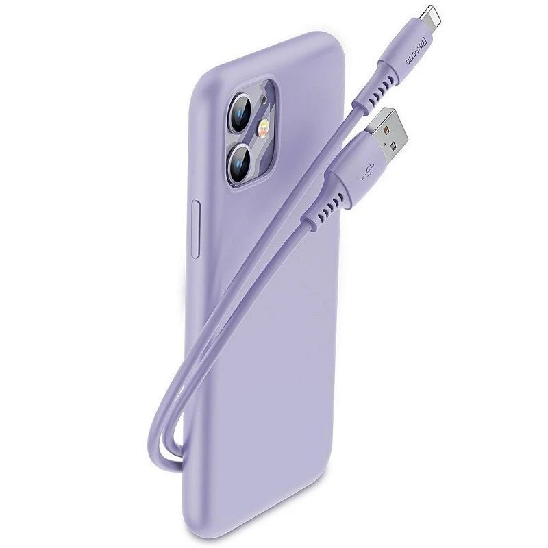 Baseus Yiven kábel USB-A na Lightning 2,4A 1,8m modro-fialový