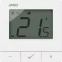 ENGO Controls E25-BATW ZigBee nástenný priestorový termostat, na batérie, biely