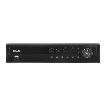 BCS 8-kanálový 4K PoE sieťový videorekordér NVR s 6TB HDD, BCS-U-NVR0802-A-4K-8P(6TB)