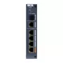 BCS BCS-L-SP0401G-1SFP-M priemyselný neupravovaný PoE+ switch, 4x PoE+ RJ45 + 1x RJ45 + 1x SFP, 65W