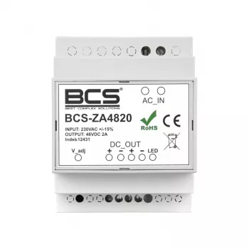 BCS-ZA4820 48V 20A 960W spínaný zdroj