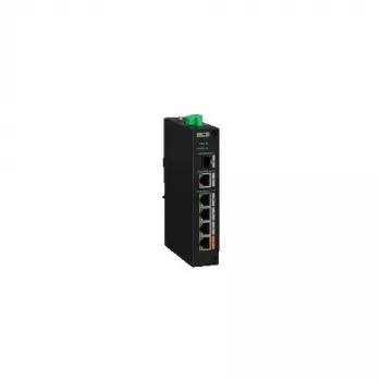 BCS-L-SP0401G-1SFP(2) 5-portový neupravovaný PoE+ switch (4 PoE porty, 1 SFP uplink)