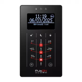 BCS PulsON LCD(BL)/S BL dvojsmerný diaľkový ovládač pre autoalarmy