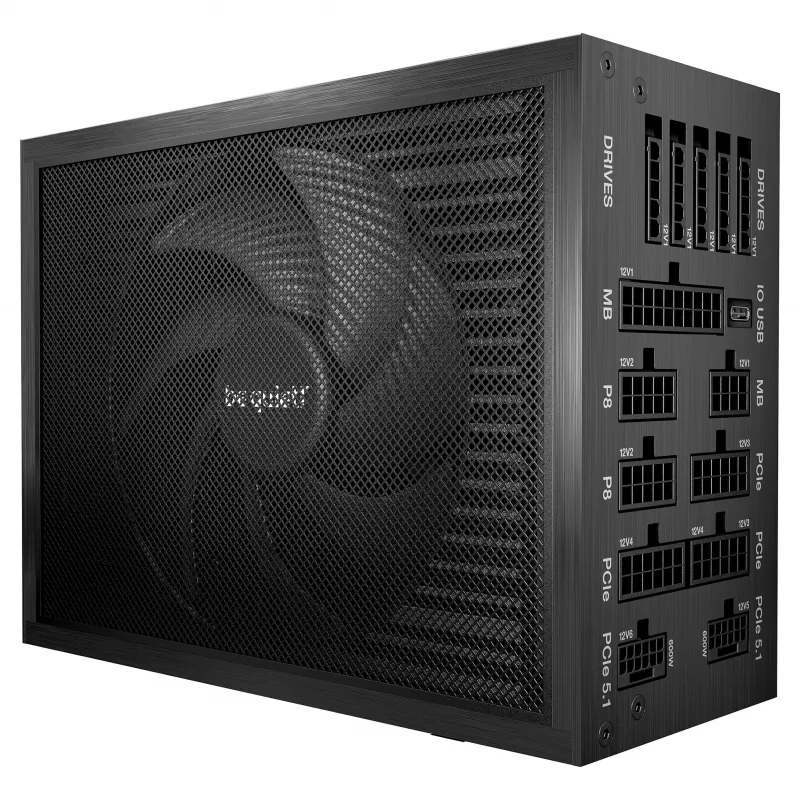 be quiet! Dark Power Pro 14 IO 1600W ATX 3.1 PCIe 5.1 80+ Titanium plne modulárny napájací zdroj