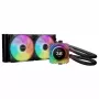 be quiet! Light Loop IO LCD 240mm All-in-One kvapalinový chladič, čierny