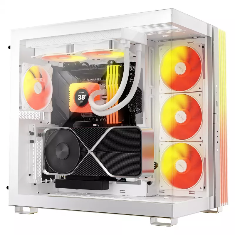 be quiet! Light Loop IO LCD 240mm White All-in-One kvapalinový chladič CPU