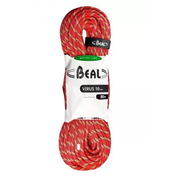 BEAL lano Virus 10mm 80m - ružové
