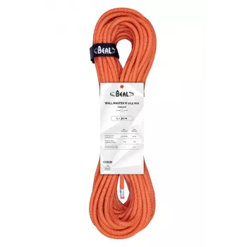 BEAL Rope Wall Master Unicore 10,5mm 30m - oranžová