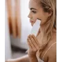 Beautifly Peeling Scrub Mini - ultrazvukový kavitačný prístroj na tvár s EMS mikropúdmi, biela ružové zlato