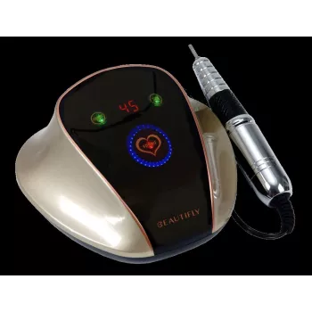 Beautifly Sculpto Nails brúska na nechty 35 000 ot/min LED zobrazenie rýchlosti 6 bitov 6 brúsnych pásikov