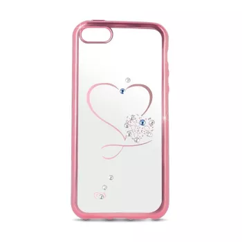 Beeyo Heart zadné puzdro pre Samsung Galaxy A5 (2016) A510 - ružové