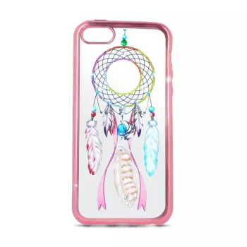 Beeyo Huawei P8 Lite 2017 / P9 Lite 2017 Dreamcatcher TPU puzdro ružové
