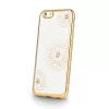 Beeyo Sony Xperia E5 Flower Dots TPU puzdro zlaté