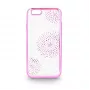 Beeyo Sony Xperia E5 Flower Dots TPU puzdro ružové
