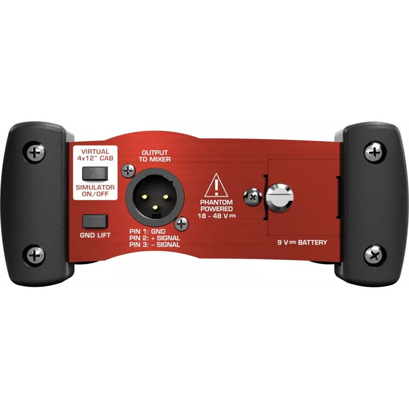 Behringer GI100 aktívna 1-kanálová DI-box so simuláciou reproduktora