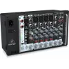 8-kanálový audio mixér Behringer PMP500MP3, čierny