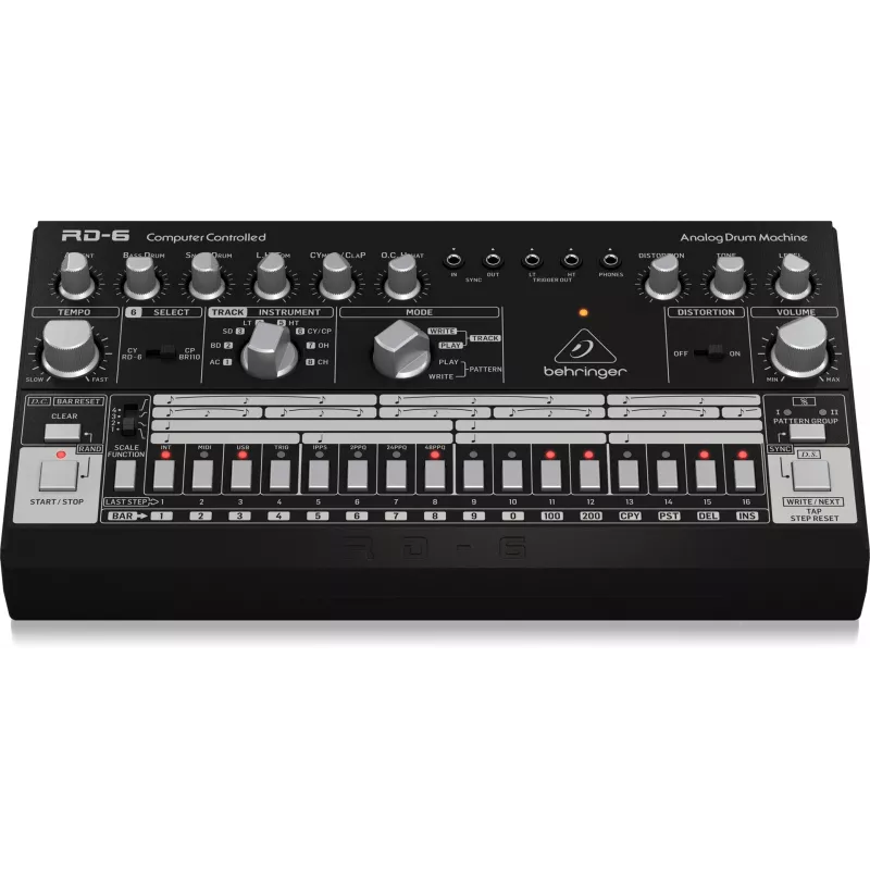 Behringer RD-6-BK rytmický a bicí automat
